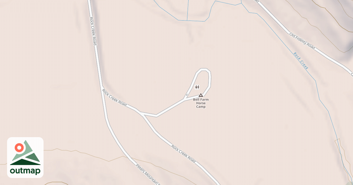 Map of BELL FARM HORSE LOT
