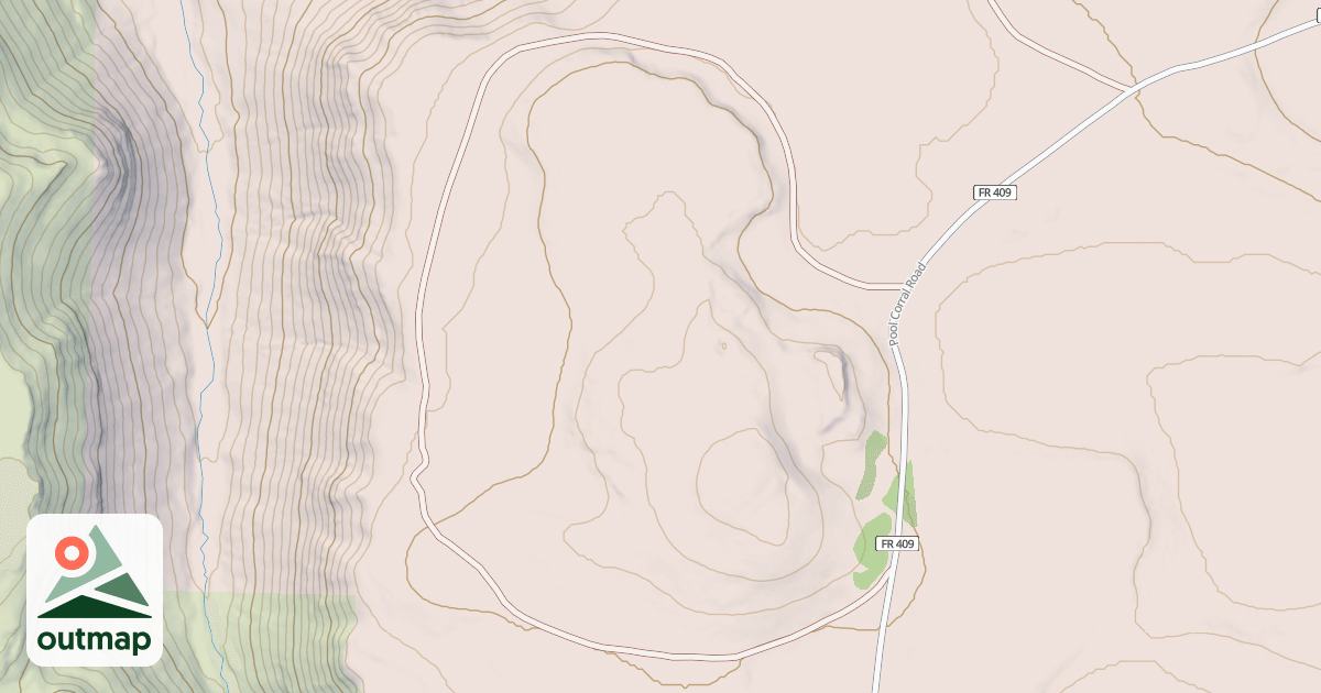 Map of USFS National Forest System Roads {13F71CF9-F03A-4DA2-A055-BE6F3B696D1B}