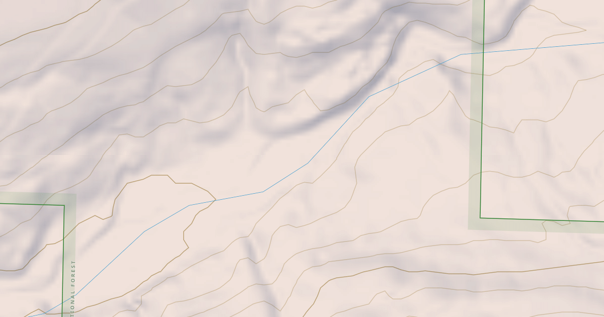 Map preview of USFS Motor Vehicle Use Map Roads {F285D08F-AB17-4785-A205-955160CF267D}