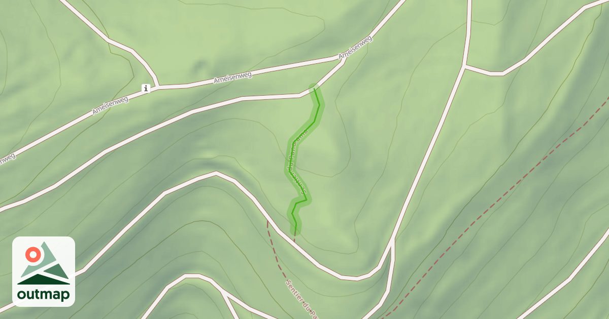 Map of Sentier du Panorama