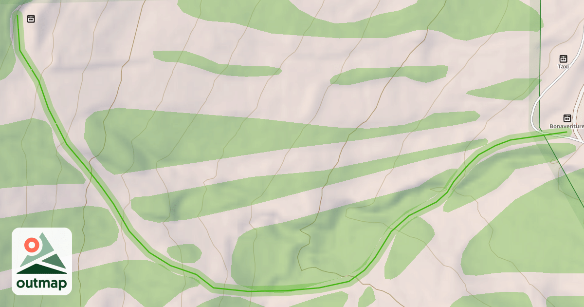 Map of Kangaroo Trail