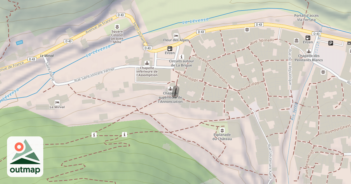 Map of Rue Fenoglio