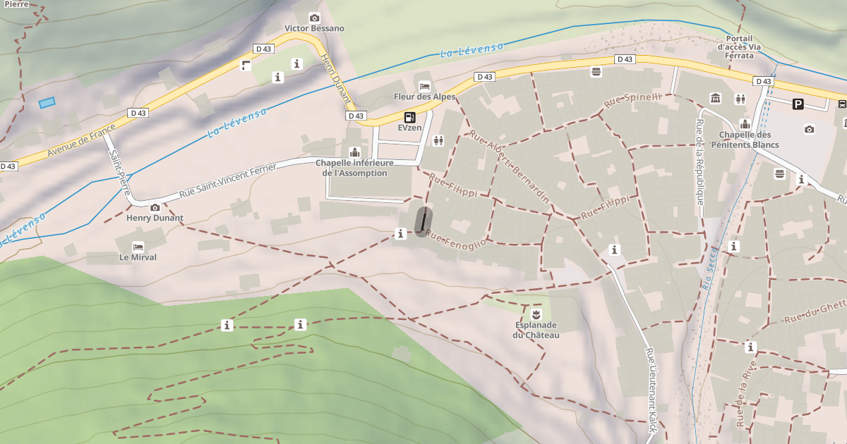Map preview of Rue Fenoglio