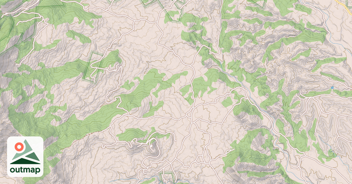 Map of BENTON SPRING