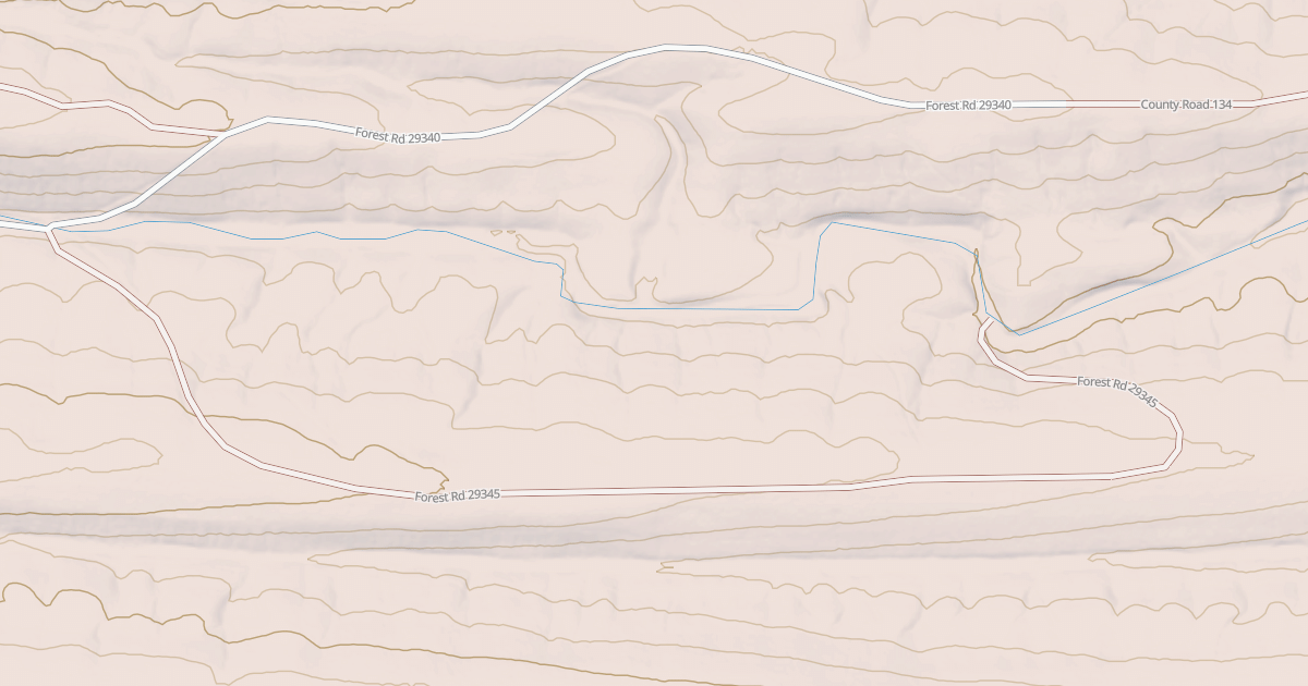 Map preview of USFS Motor Vehicle Use Map Roads {9A3F41BD-F826-4CFB-BFE1-2A1A58AD69C9}