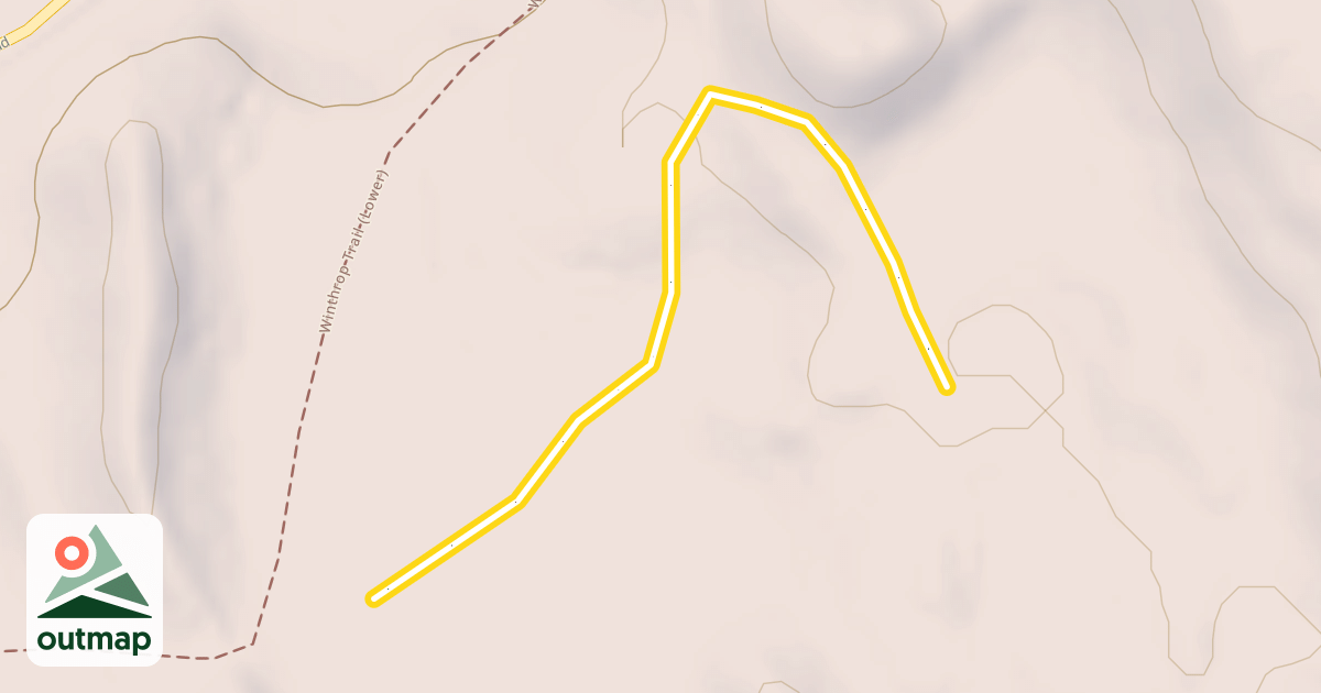 Map of Bitterbrush