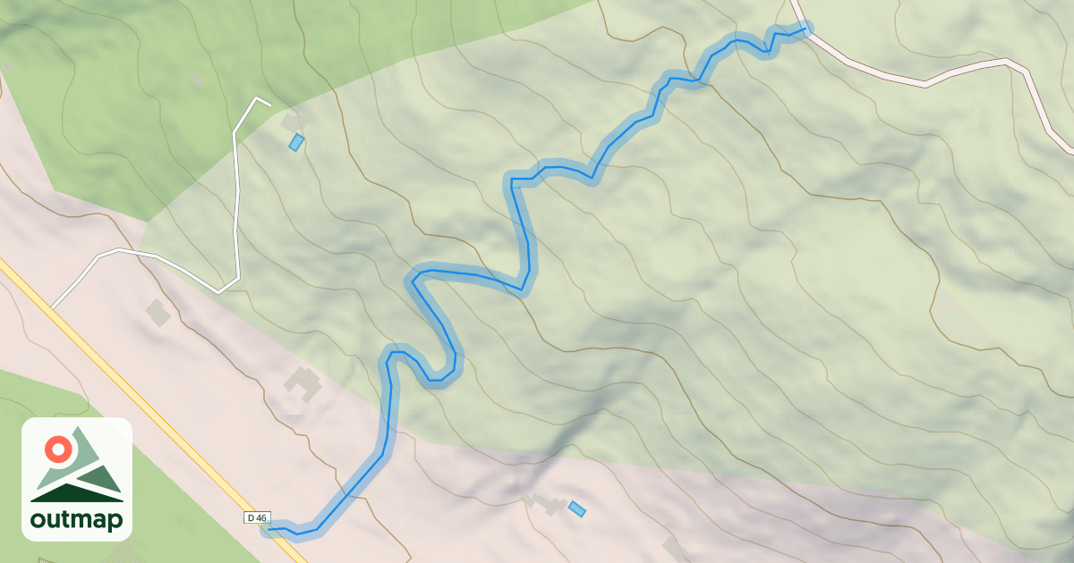 Map of La Descente à Calou