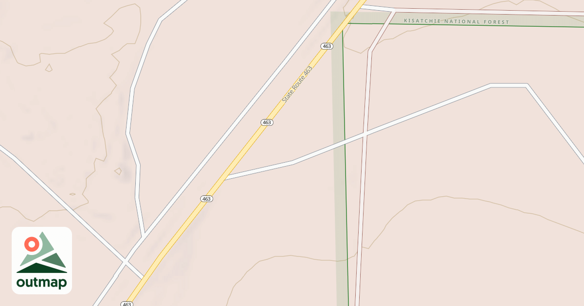 Map of USFS National Forest System Roads {0A15697B-2D15-4655-A3BC-7D9841E1706C}