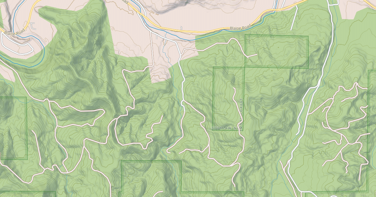 Map preview of TONY CREEK