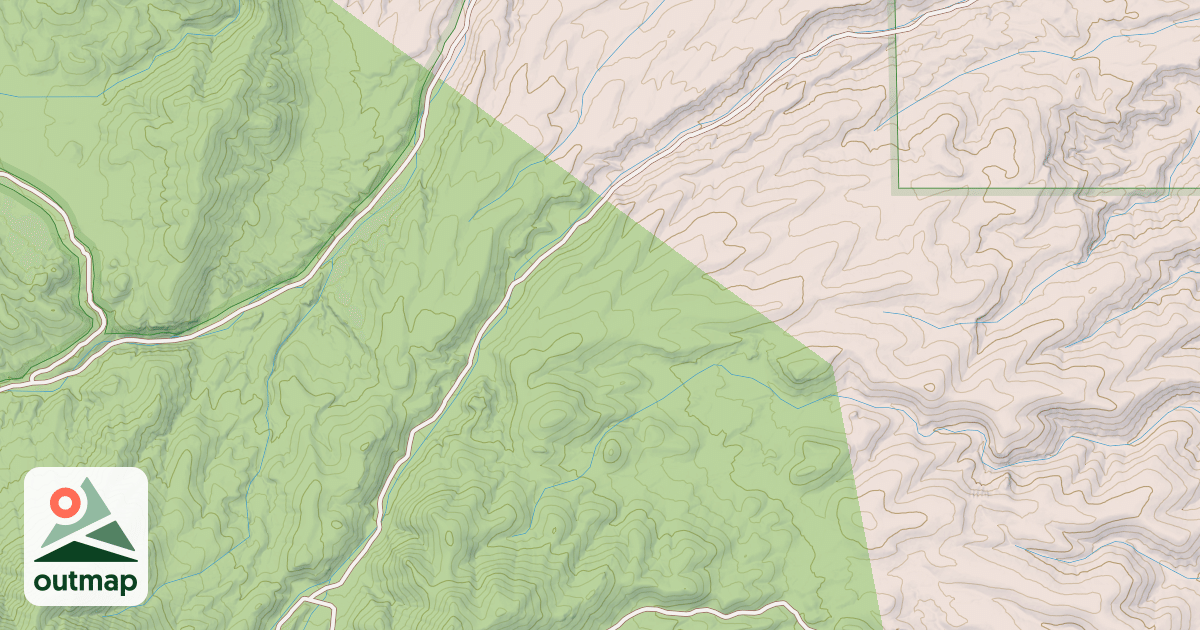Map of CROSS BOUNDARY ROAD