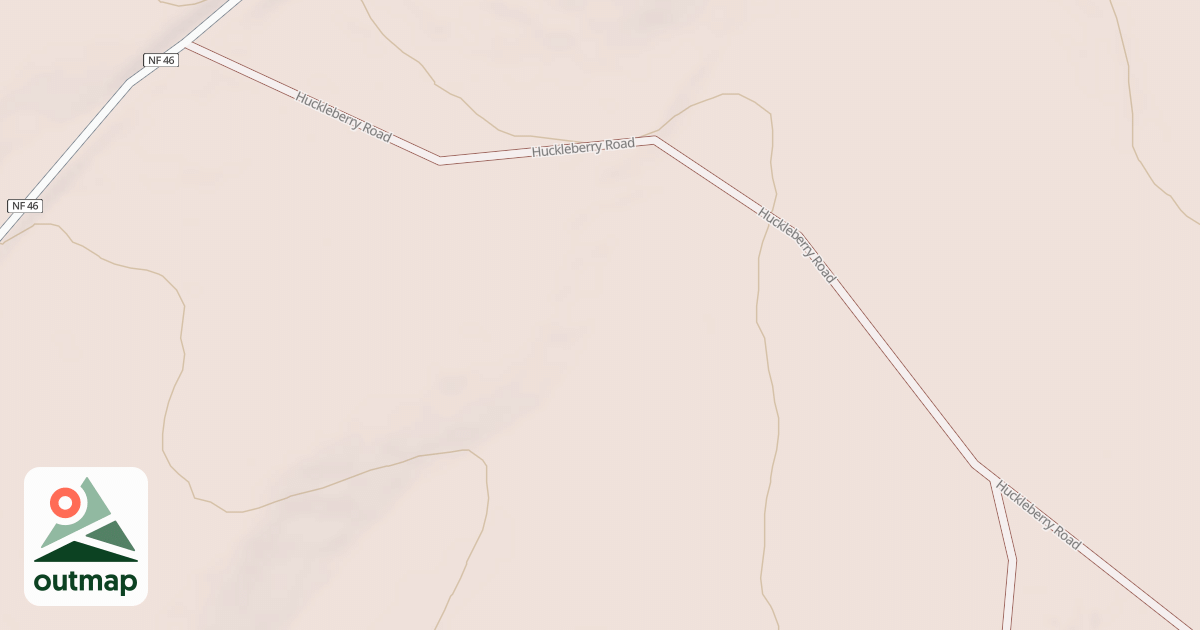 Map of HUCKLEBERRY