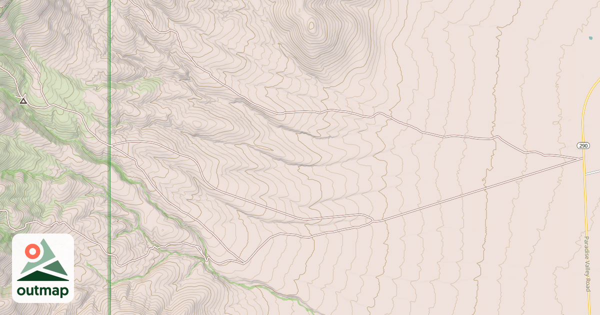 Map of ABEL CREEK