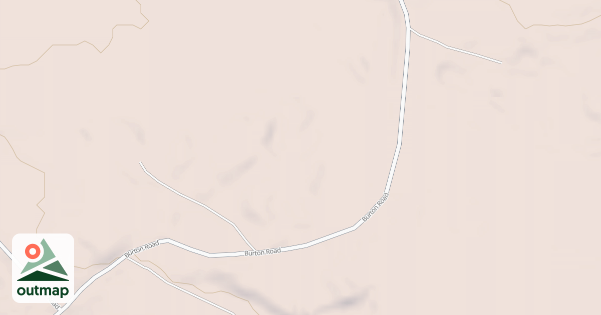 Map of Burton Rd