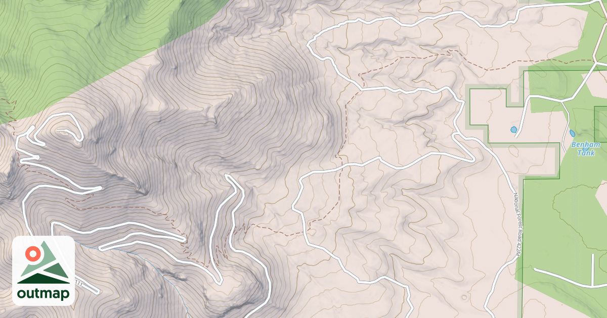 Map of BENHAM