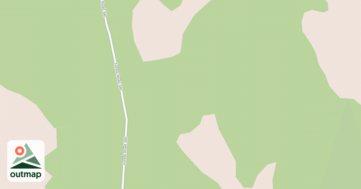 Map of USFS National Forest System Roads {CF758598-A838-4ECD-9E48-C6B5078858E9}