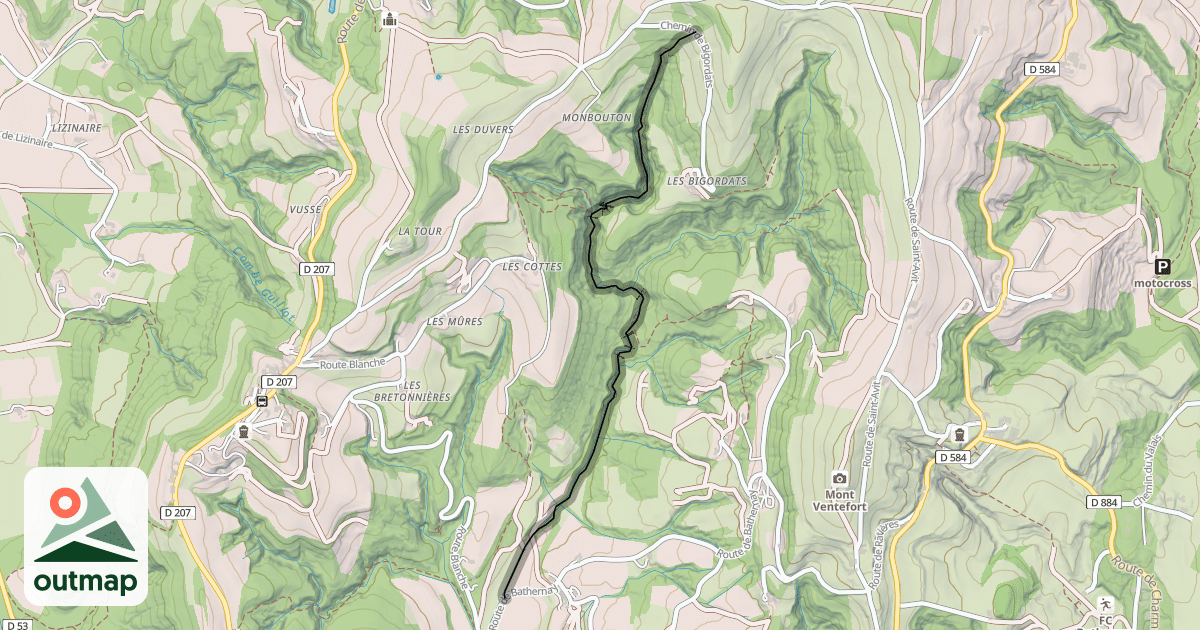 Map of Rando n°86