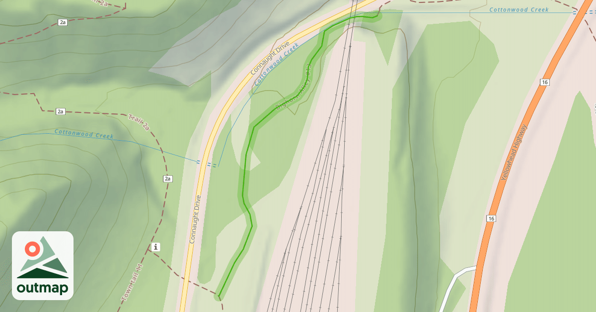 Map of Bighorn Alley #13