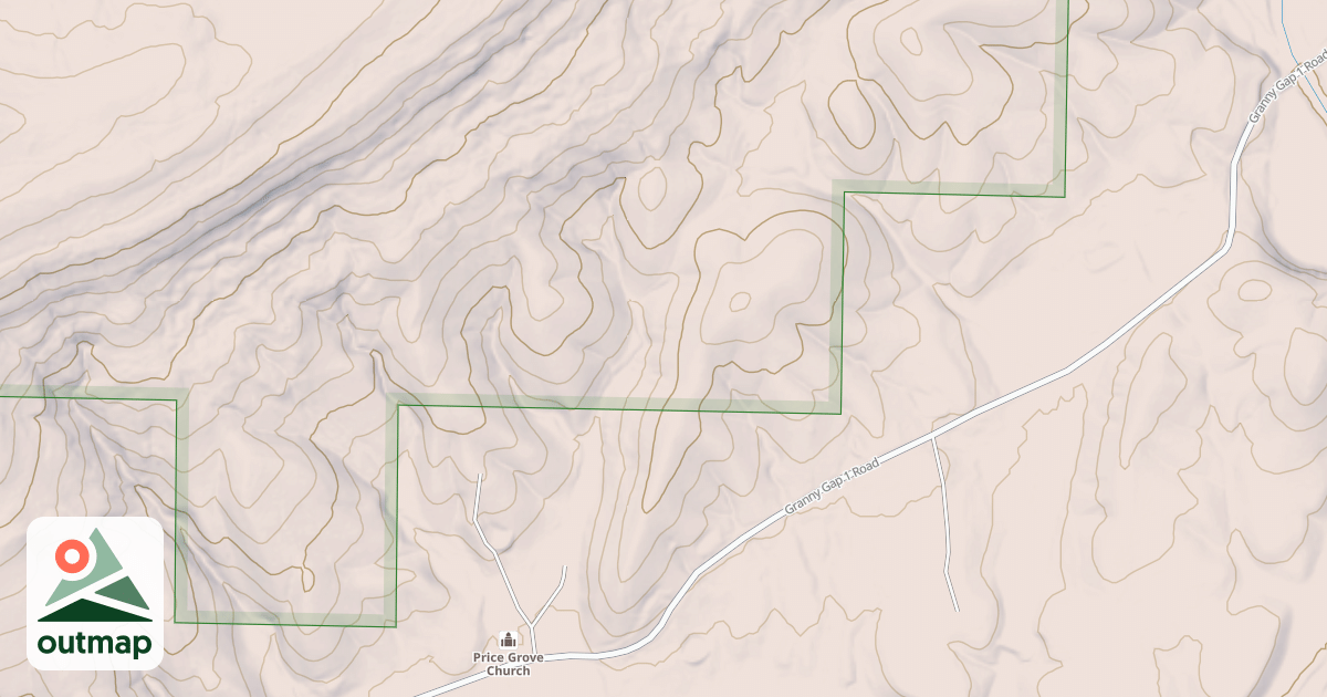 Map of USFS National Forest System Roads {3D02020F-6638-4589-A354-D537A5FE9B67}