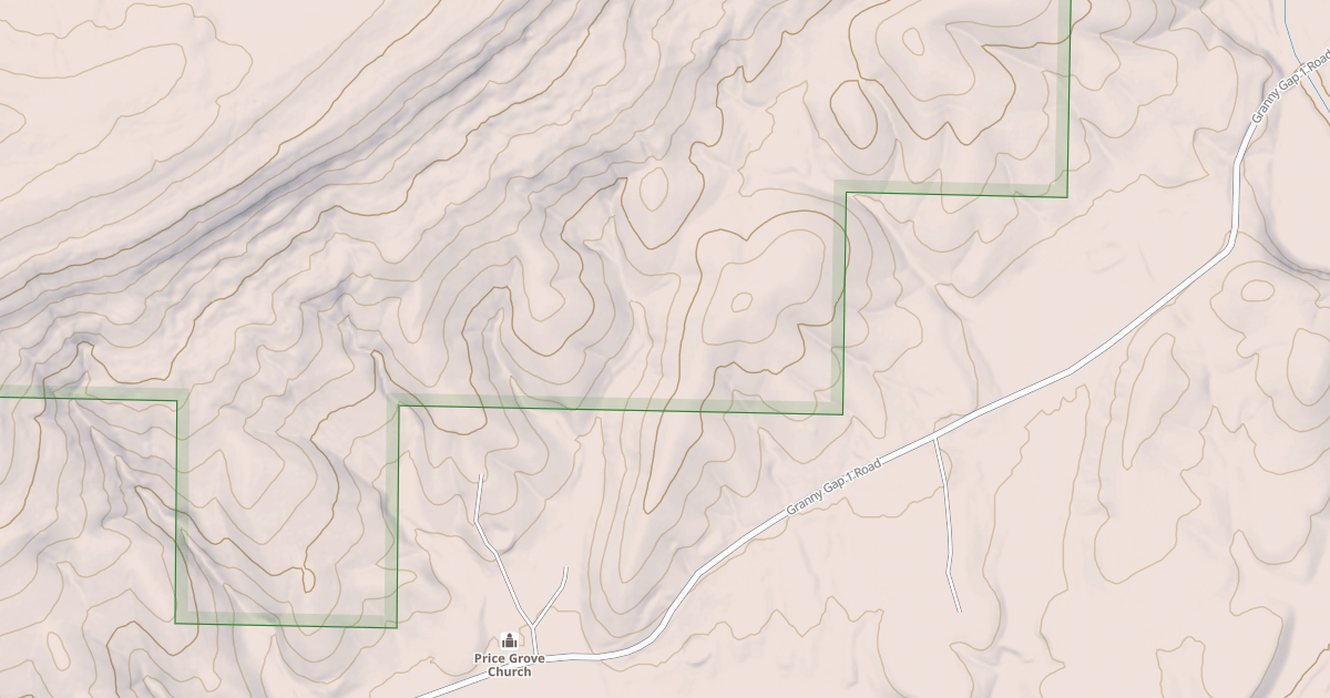Map preview of USFS National Forest System Roads {3D02020F-6638-4589-A354-D537A5FE9B67}
