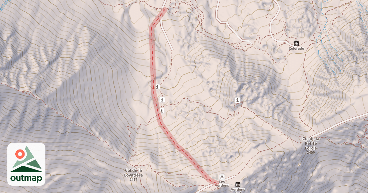 Map of Frisbee