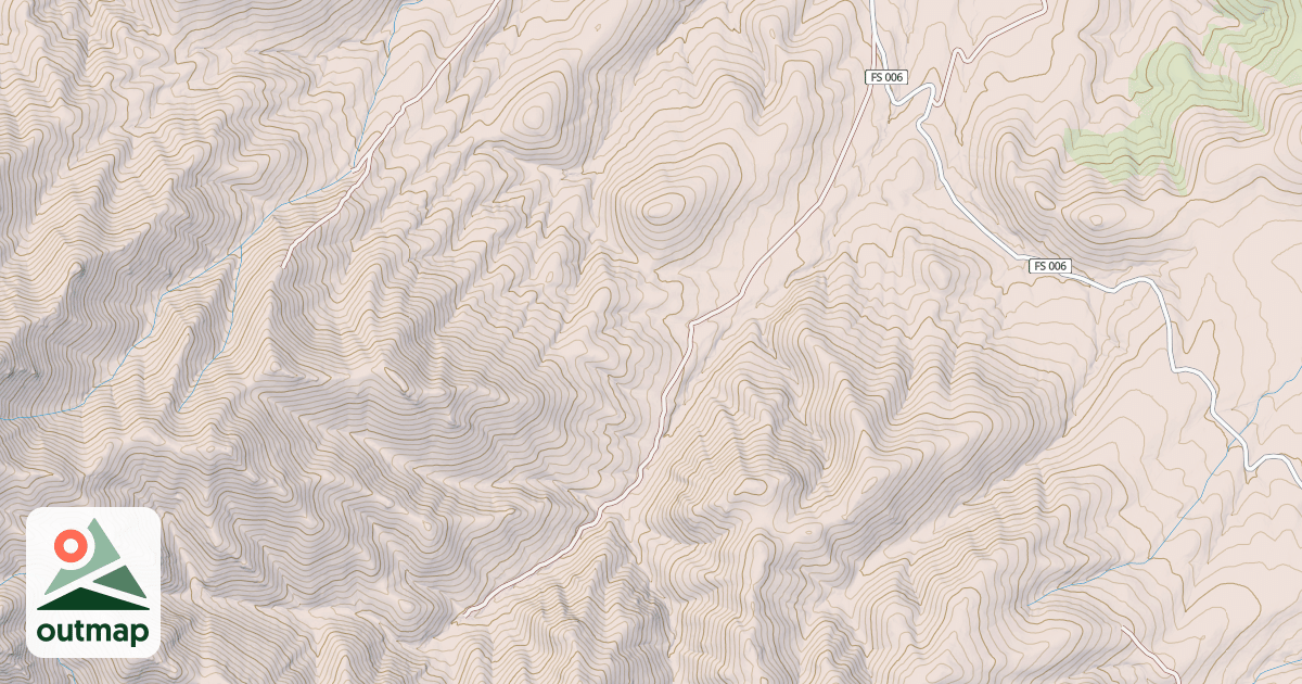 Map of BENNION CREEK