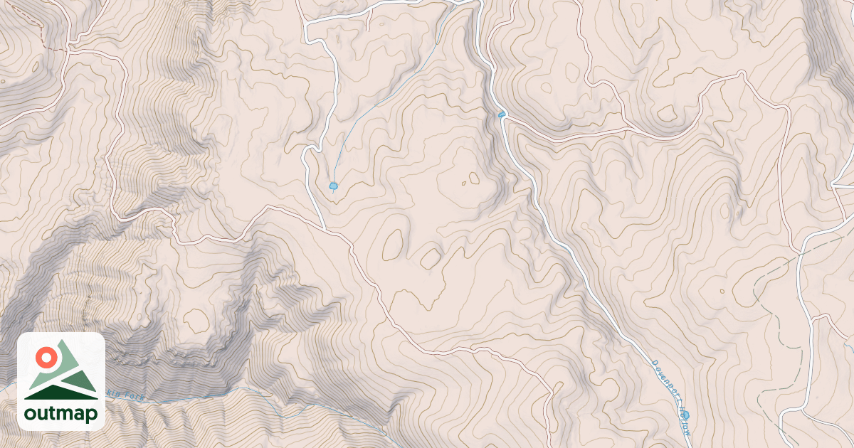Map of BUCK SPRINGS