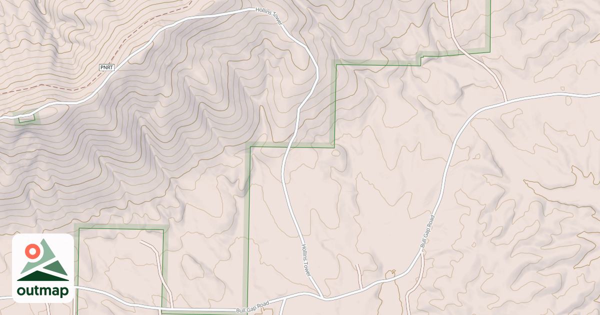 Map of HOLLINS TOWER