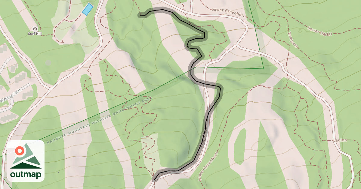 Map of Crap Chute
