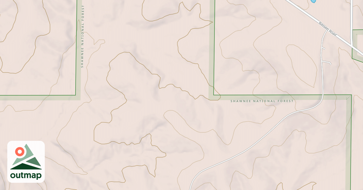 Map of CENTRAL CHURCH SPUR