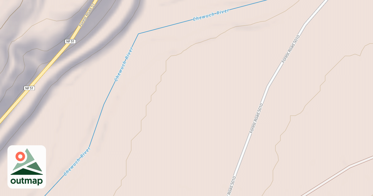 Map of DISP RECREATION SITE