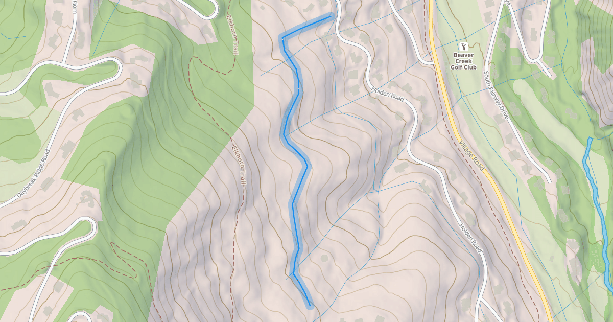 Map preview of Holden Skiway