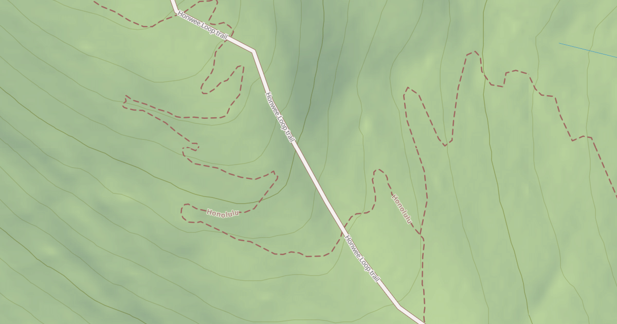 Map preview of Honwee Loop Trail