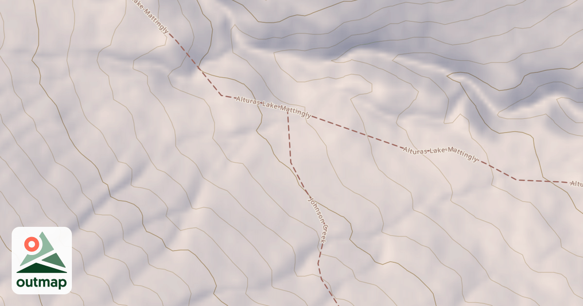 Map of Johnson Creek