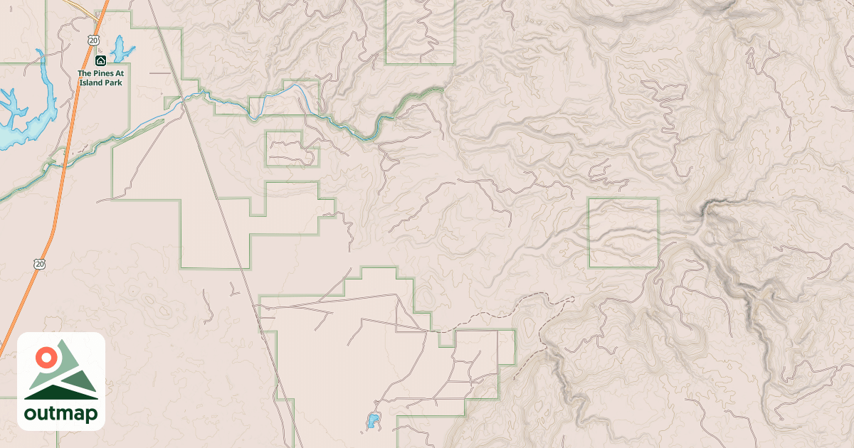 Map of CHICK CR