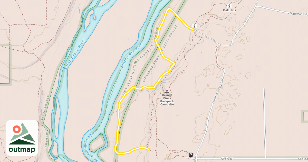 Map of River View