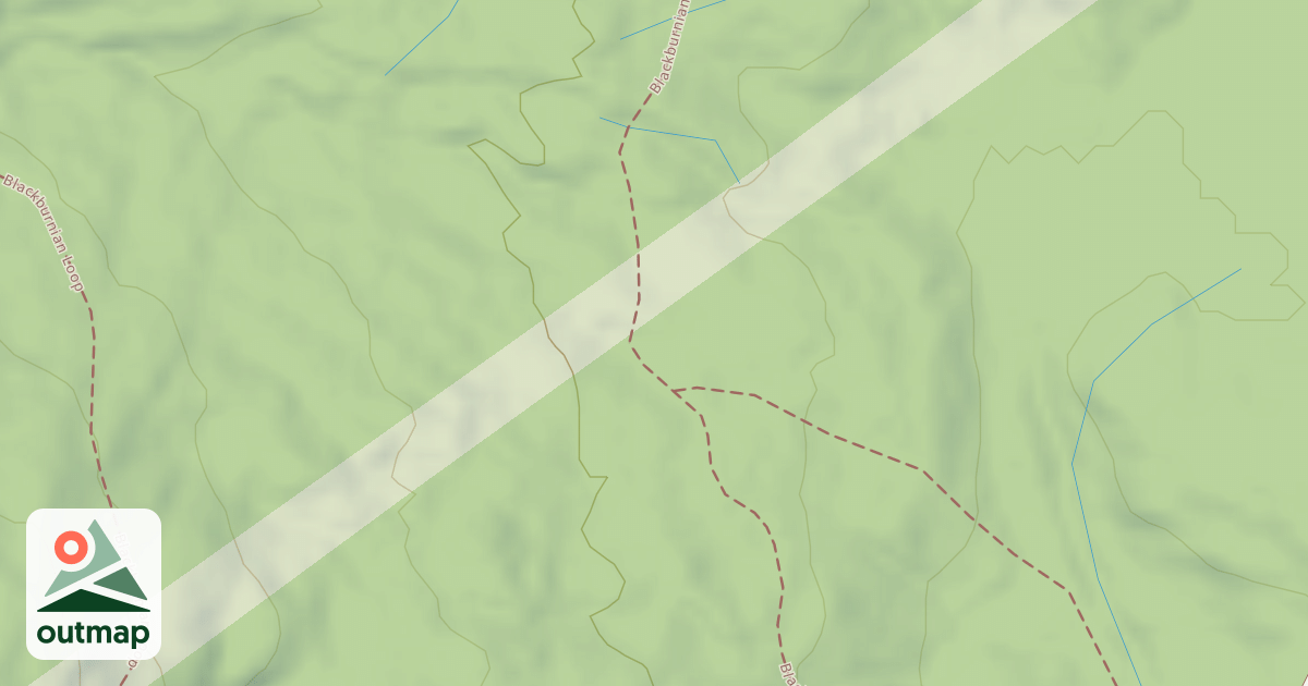 Map of Lost Pond Trail