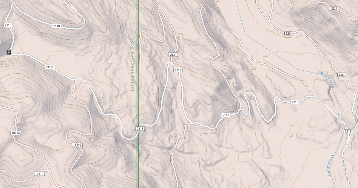 Map preview of GOLD RIDGE