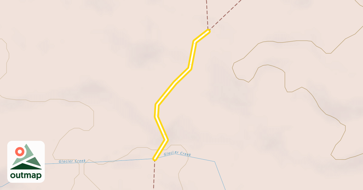 Map of Bear Lake Trail