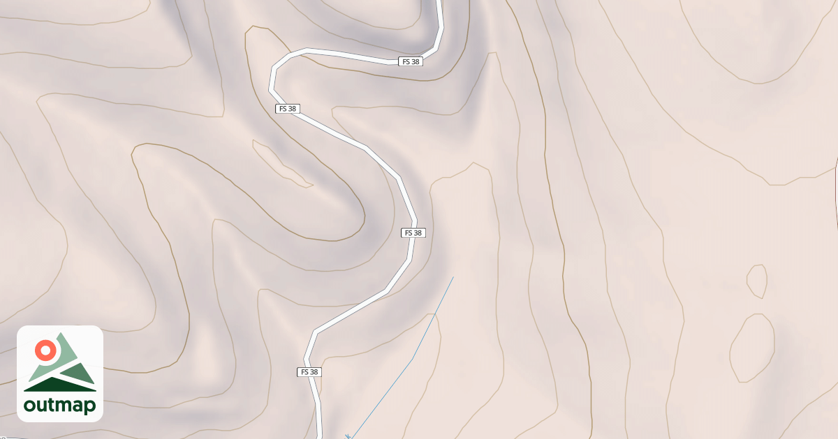 Map of USFS National Forest System Roads {9B8A48CC-1D68-40C8-B5C3-1A81F076884E}