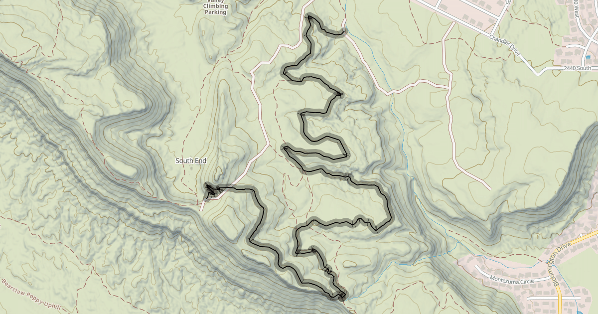 Map preview of The Art of Motorcycle Maintenance