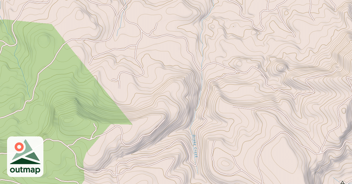 Map of USFS Motor Vehicle Use Map Roads {25A02A88-840D-497E-BA77-EEE12C7F75EA}