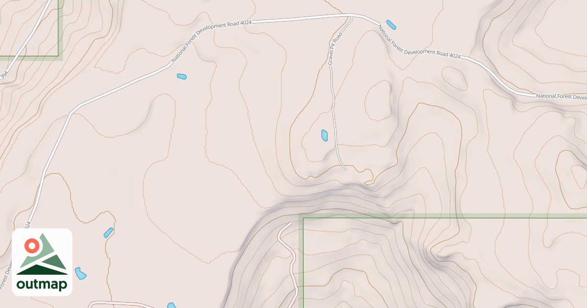 Map of COLEMAN FLAT