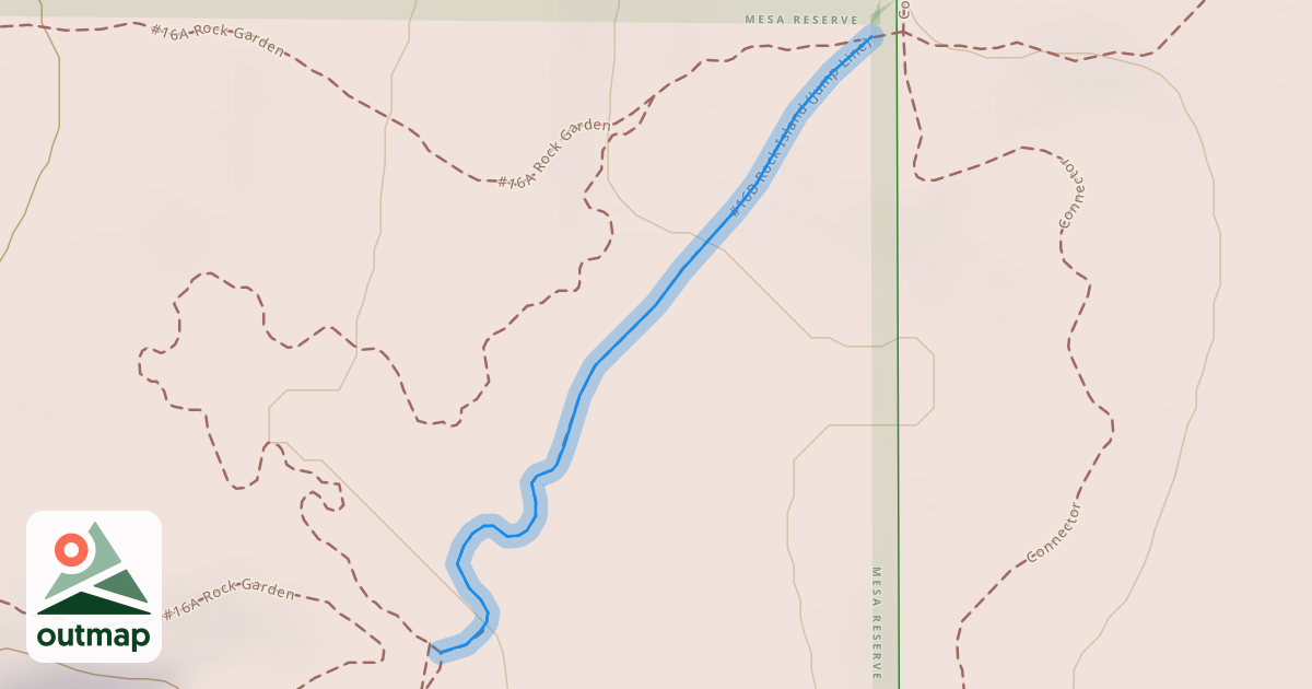 Map of #16B Rock Island (Jump Line)
