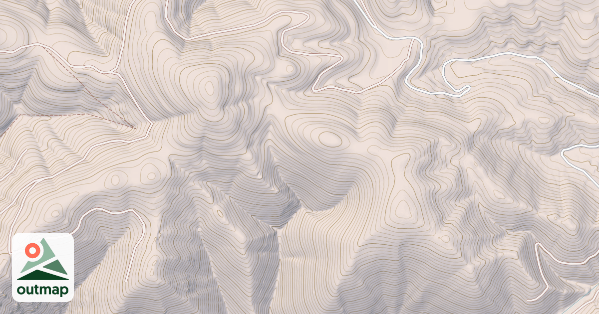 Map of BURNER SPUR