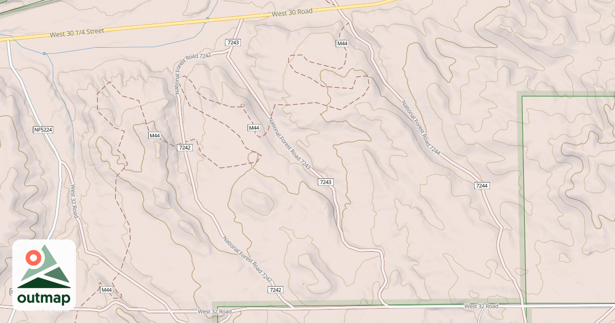 Map of 7243