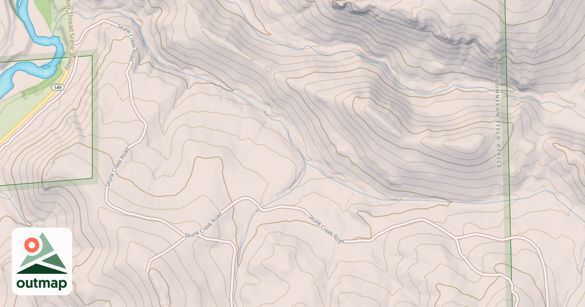 Map of BLM National GTLF Public Motorized Roads 0bdd59fa-8ac1-4582-9491-e243402a89c4