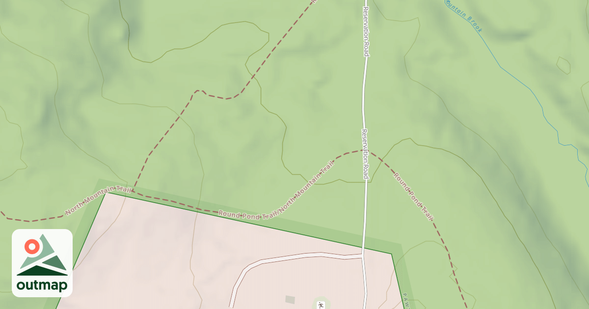 Map of North Mtn connector