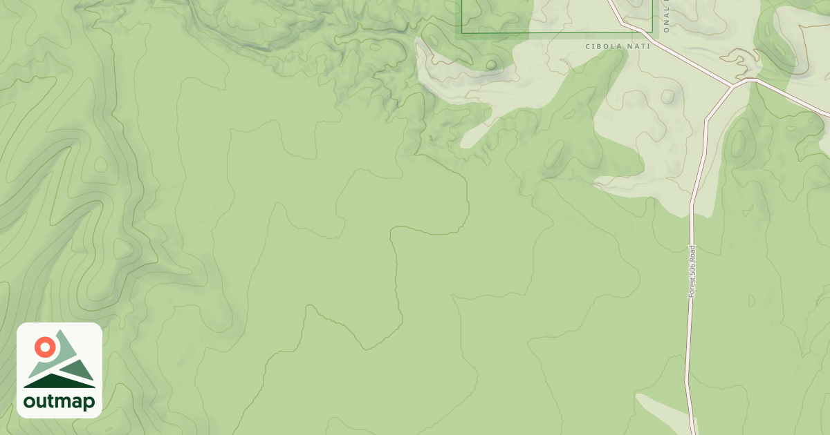 Map of USFS Motor Vehicle Use Map Roads {0E93072A-72DD-4BA0-AF05-550E895D1271}