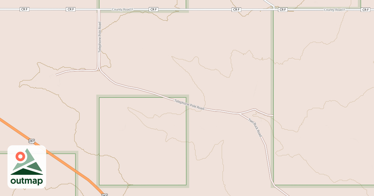 Map of TELEPHONE POLE