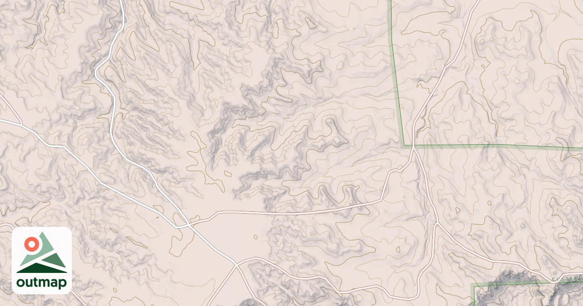 Map of PLANTATION